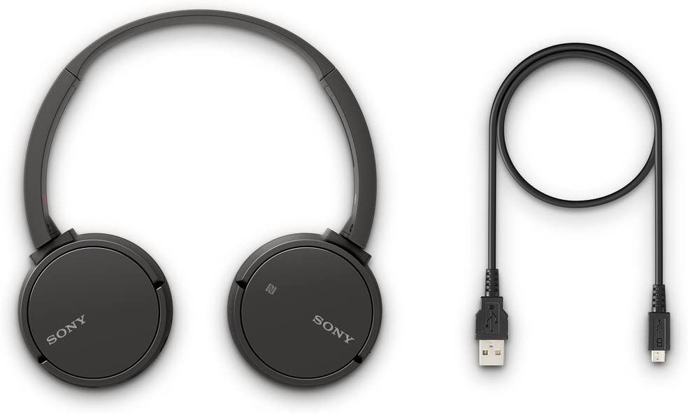 Sony WH-CH500 Stamina Wireless Headphones (Black)