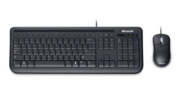 Microsoft Wired Desktop 400 Keyboard & Mouse Combo for Business