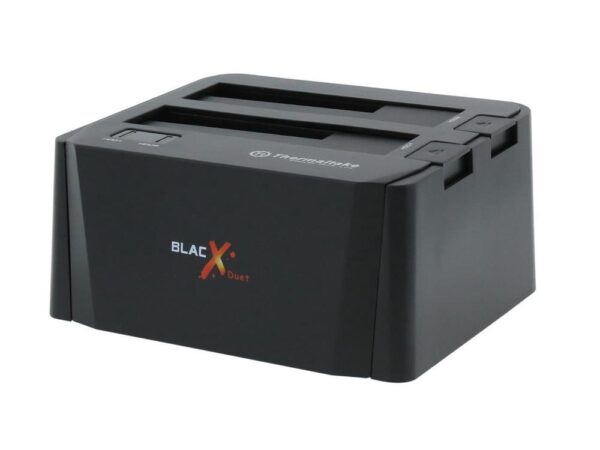 Thermaltake BlacX Duet 2.5”/3.5” SATA 1/2/3 USB 3.0 Hard Drive Docking Station (ST0014U)