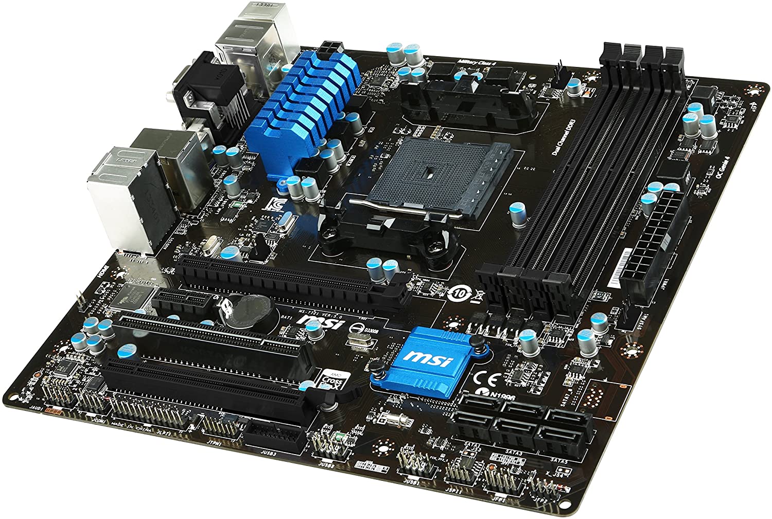 MSI A78M-E45 V2 FM2+ AMD A78 SATA 6 GB/s USB 3.0 HDMI Micro ATX AMD Motherboard
