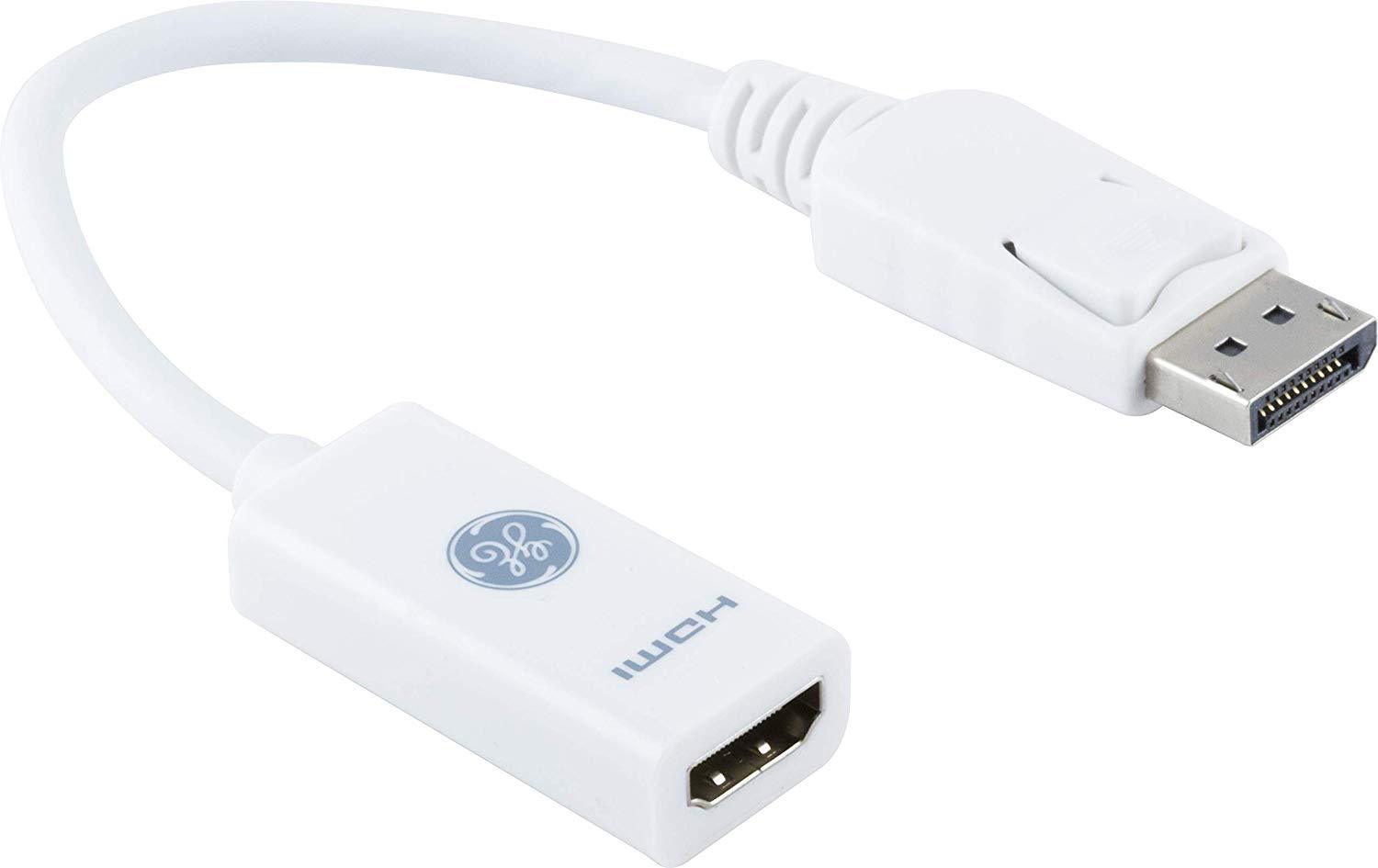 GE DisplayPort Male to HDMI Female Adapter (37537)