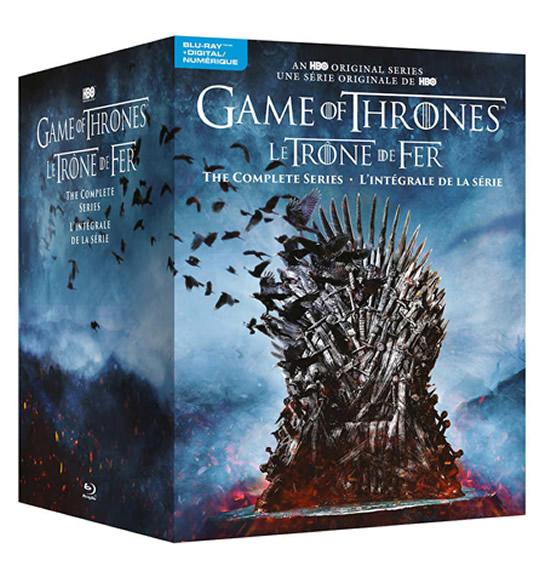 Game of Thrones: The Complete Series Blu-ray & Digital Box Set (Bilingual)