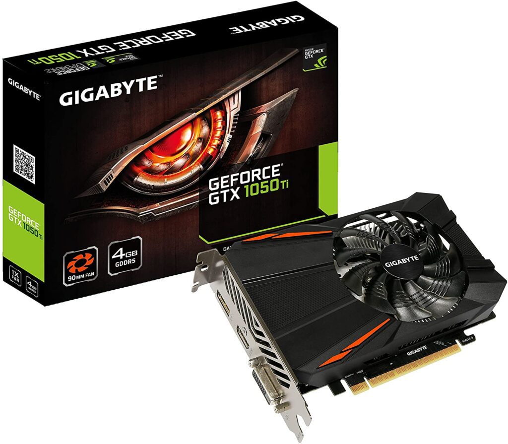 GIGABYTE GeForce GTX 1050 Ti D5 Graphics Card (GV-N105TD5-4GD)