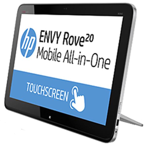 HP ENVY Rove 20-K014CA 20” Touchscreen Mobile All-in-One PC