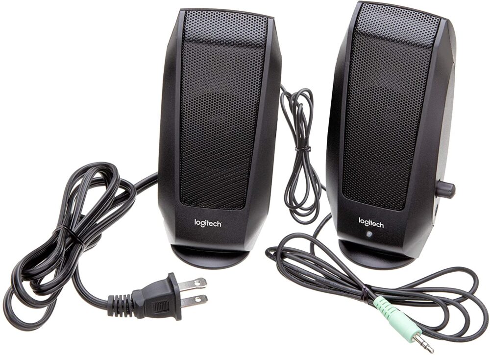 Logitech S-120 Speakers (Black)