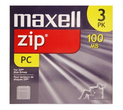 Maxell 100 MB Zip Disk (3 Pack)