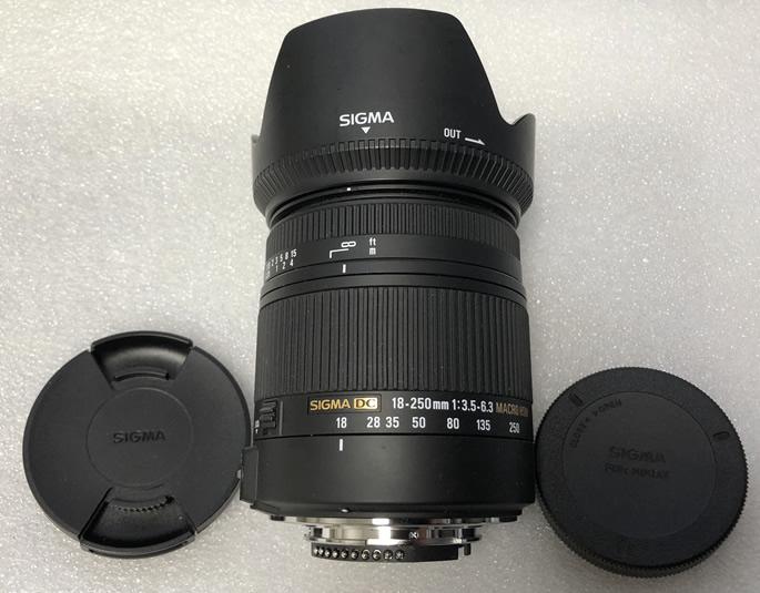 Sigma 18-250 mm F/3.5-6.3 DC MACRO OS HSM Lens