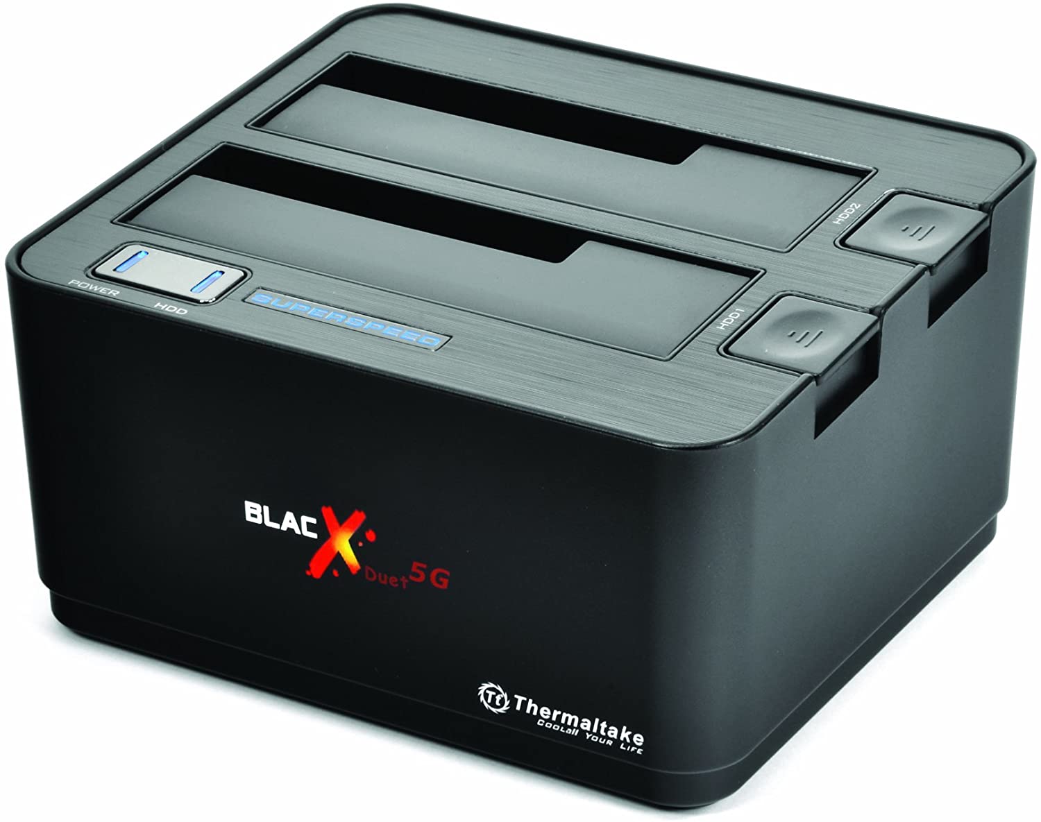 Thermaltake BlacX Duet 5G 2.5”/3.5” USB 3.0 Hard Drive Docking Station (ST0022U)