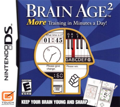 Brain Age 2: More Training in Minutes a Day! for Nintendo DS