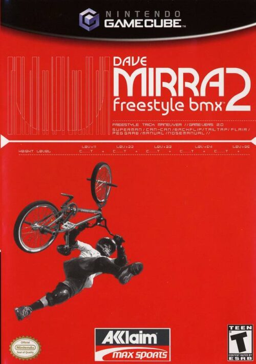 Dave Mirra Freestyle BMX 2 for Nintendo GameCube