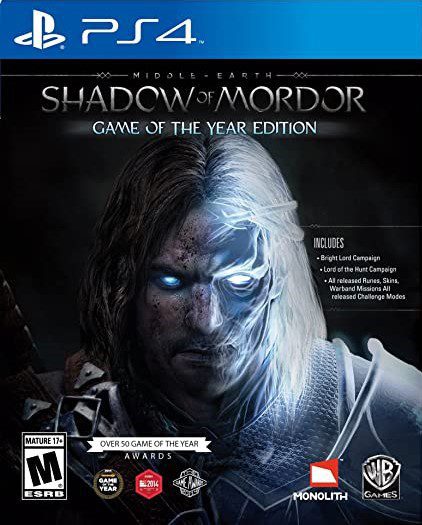 Middle-earth: Shadow of Mordor (Game of the Year Edition) for PS4