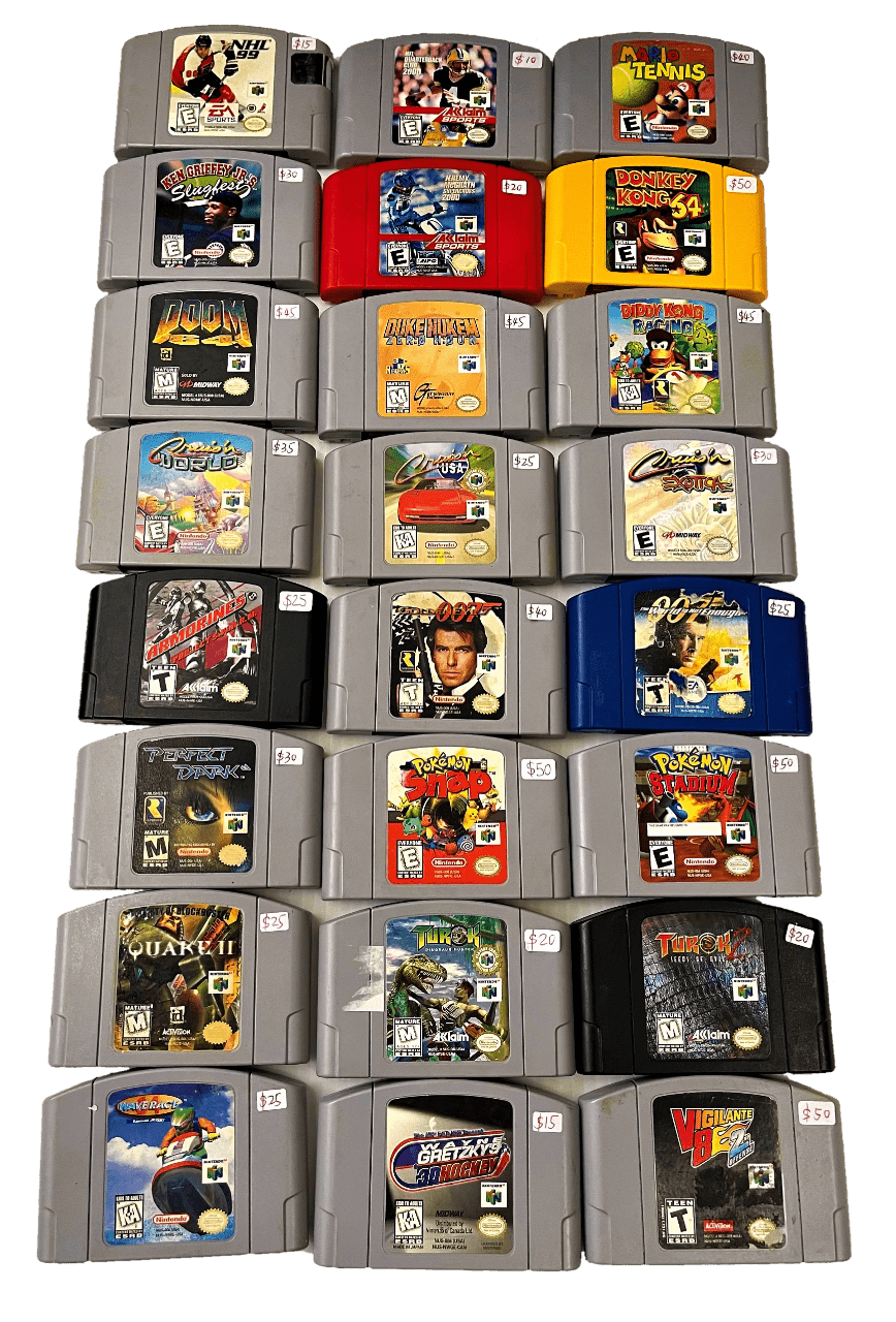 Games for Nintendo 64
