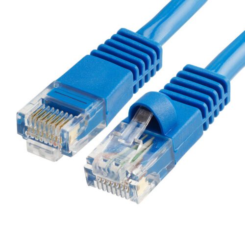 RJ45 Cat 5e Ethernet Network Cable (Blue)