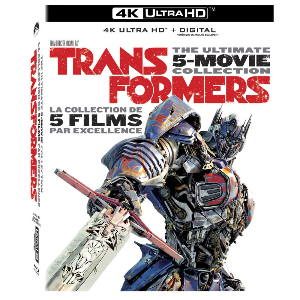 Transformers: The Ultimate 5-Movie Collection 4K Ultra HD + Digital Box Set