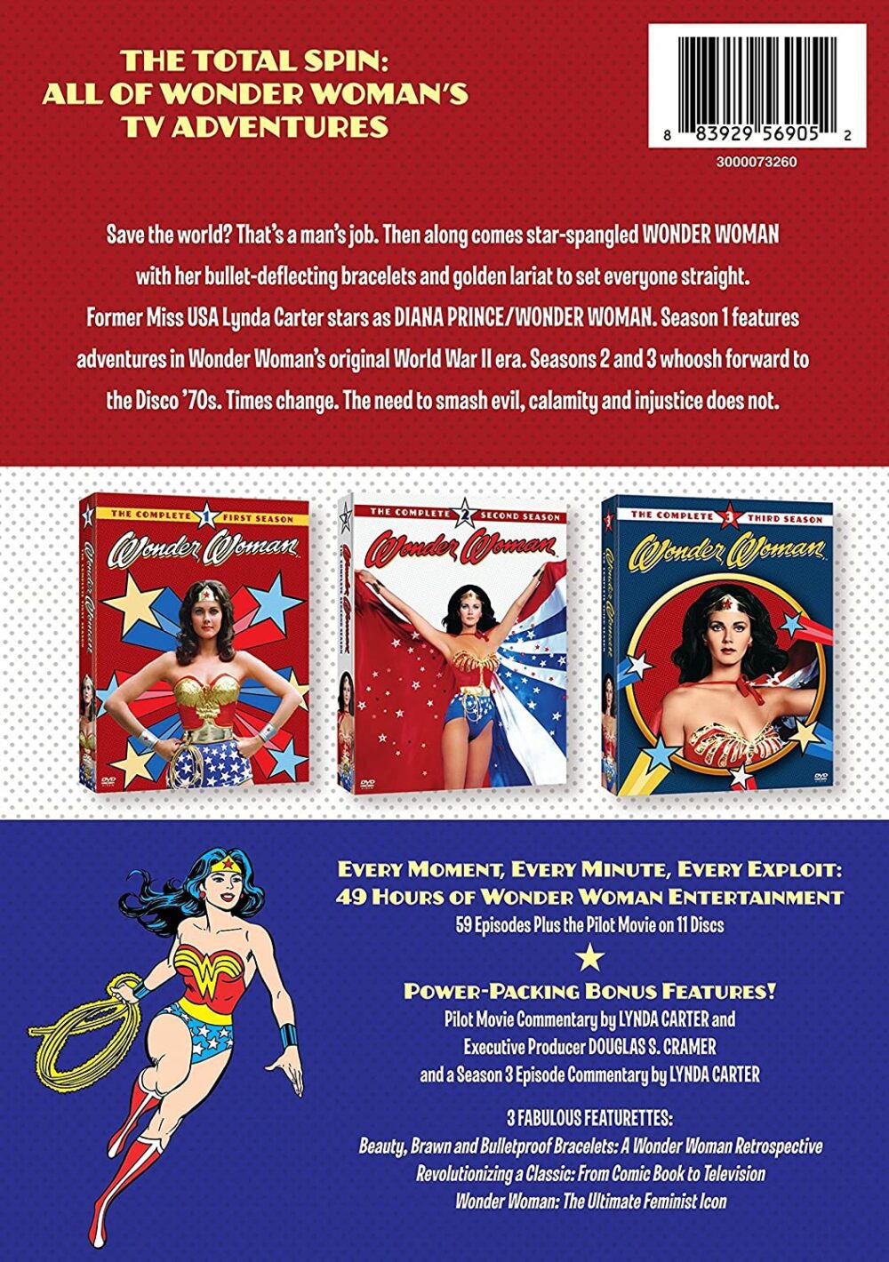 Wonder Woman: The Complete Collection DVD Box Set