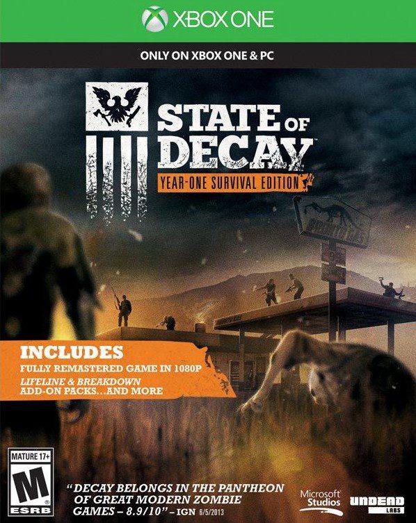 State of Decay (Year-One Survival Edition) for Xbox One