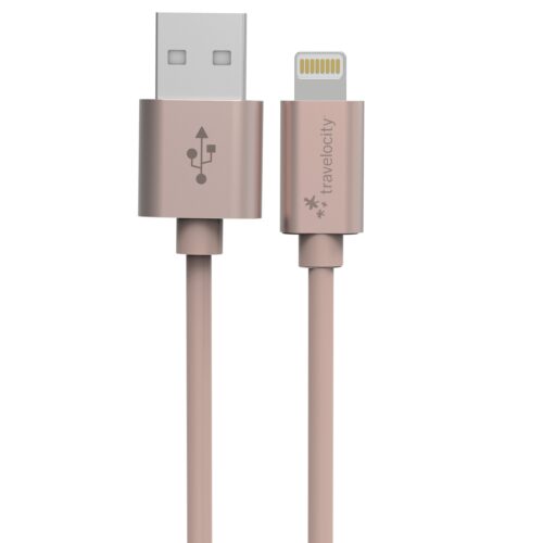 Travelocity Platinum Series 4.5′ Charge & Sync Lightning USB Cable for iPhone/iPad/iPod