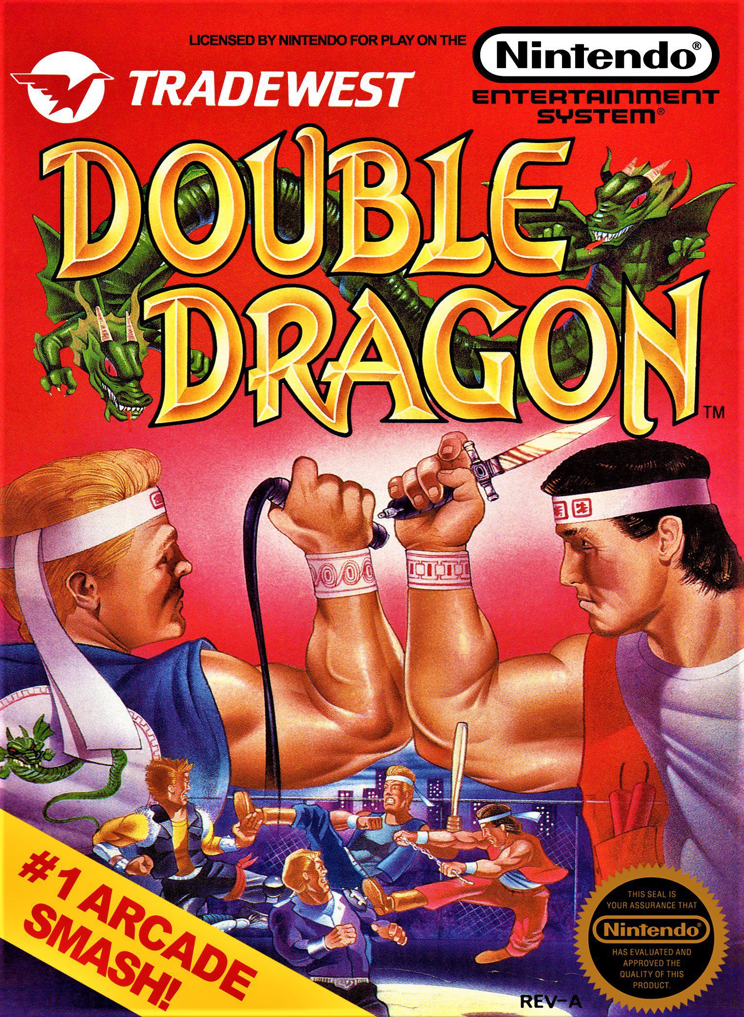 Double Dragon for Nintendo Entertainment System (NES)