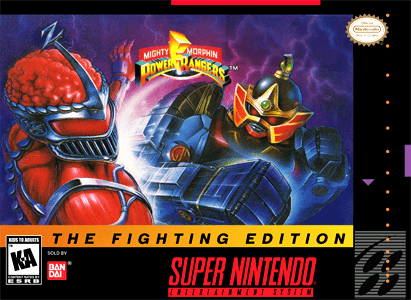 Mighty Morphin Power Rangers: The Fighting Edition for Super Nintendo Entertainment System (SNES)