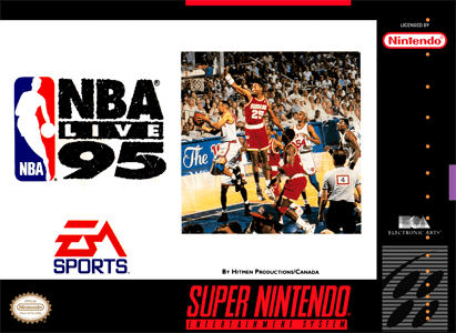 NBA Live 95 for Super Nintendo Entertainment System (SNES)