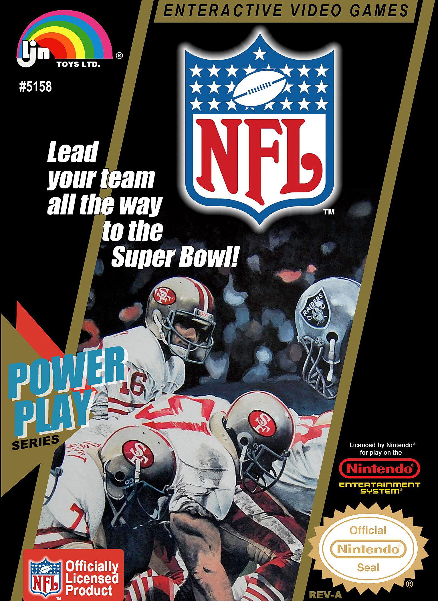 NFL Football for Nintendo Entertainment System (NES)