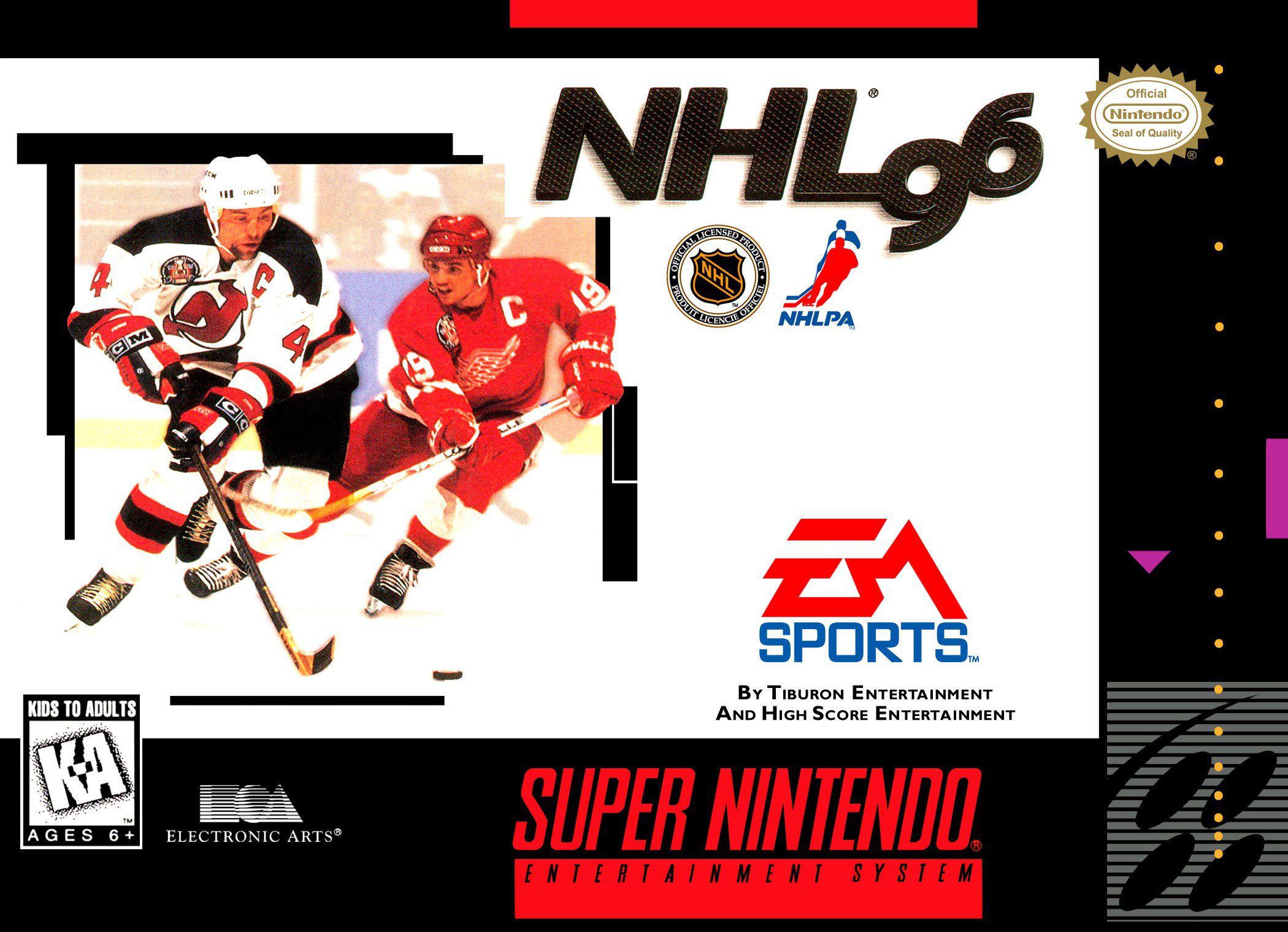 NHL 96 for Super Nintendo Entertainment System (SNES)
