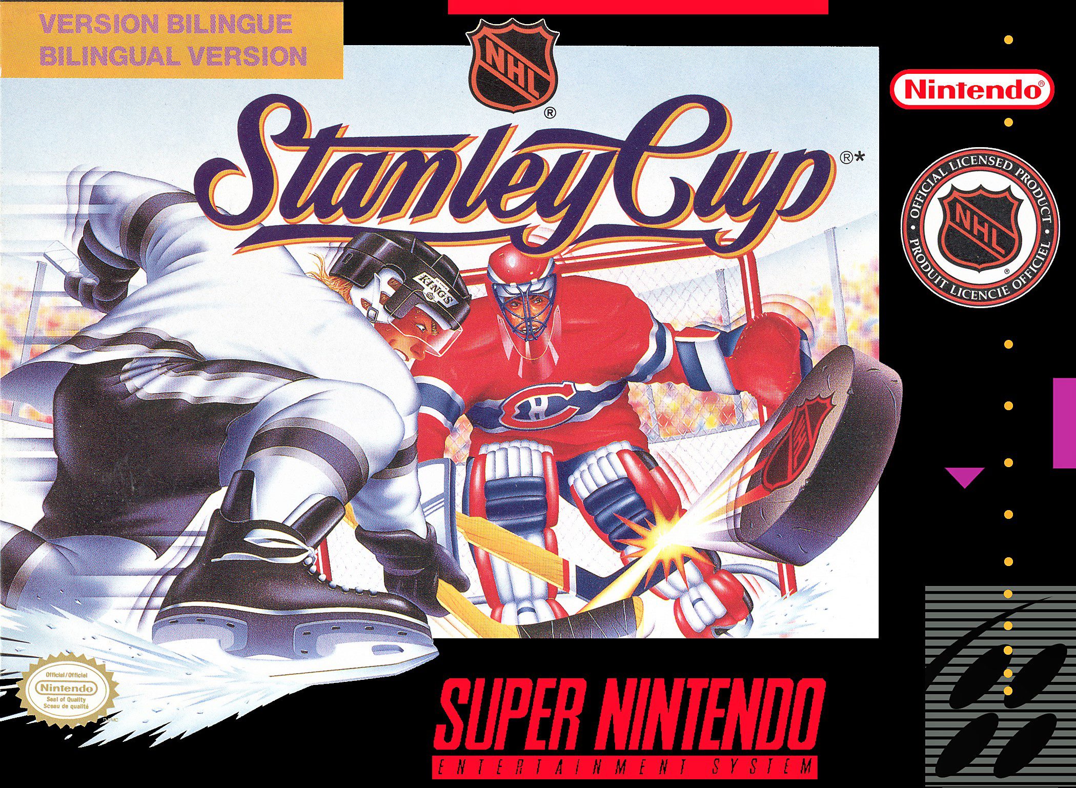 NHL Stanley Cup for Super Nintendo Entertainment System (SNES)