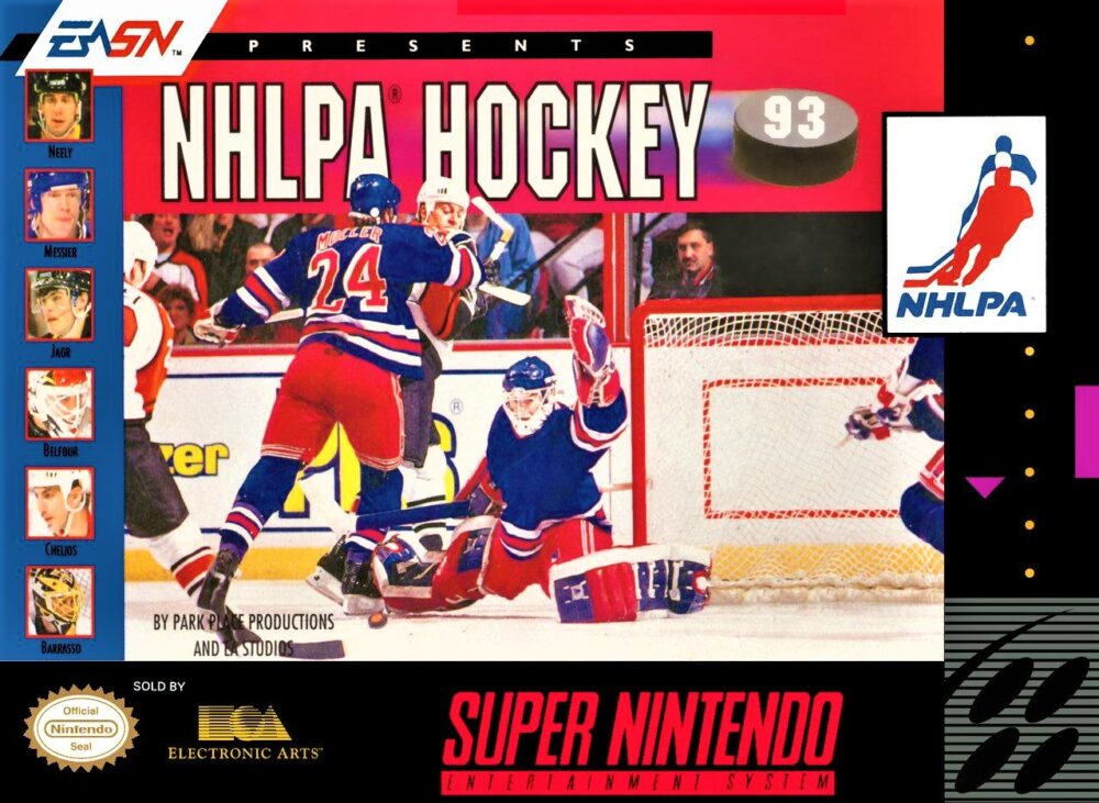 NHLPA Hockey 93 for Super Nintendo Entertainment System (SNES)