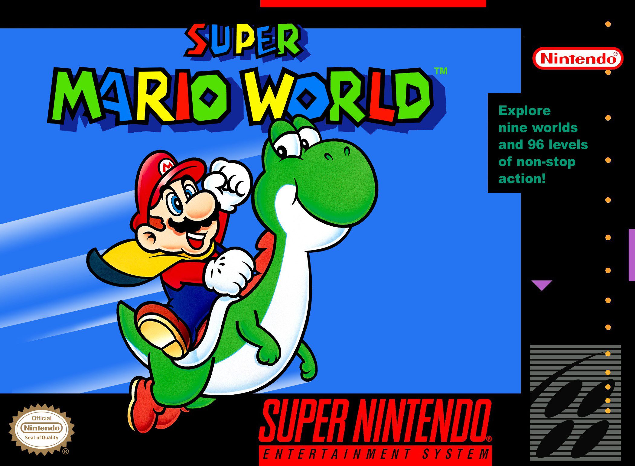 Super Mario World for Super Nintendo Entertainment System (SNES)