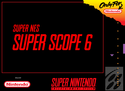Super NES Super Scope 6 for Super Nintendo Entertainment System (SNES)