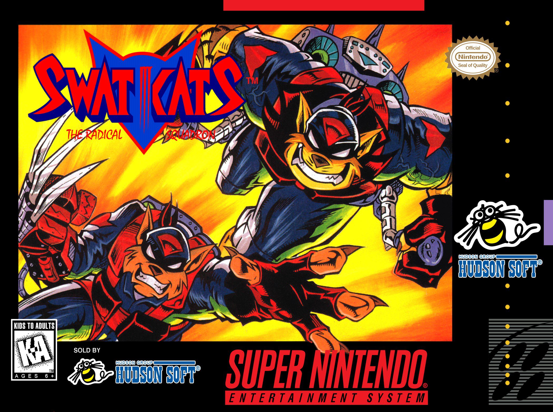 SWAT Kats for Super Nintendo Entertainment System (SNES)