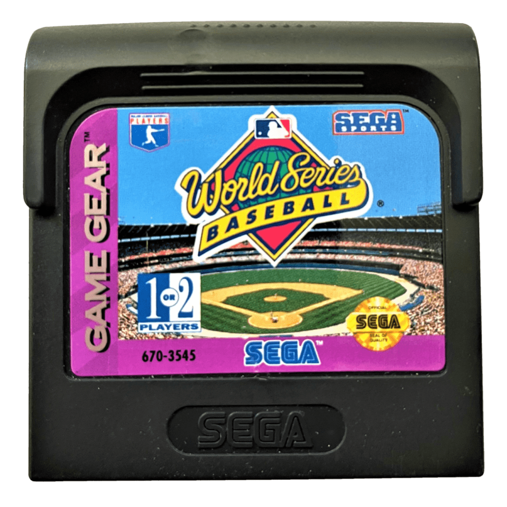 World Series Baseball for SEGA Game Gear (CARTRIDGE ONLY USED Video Game)
