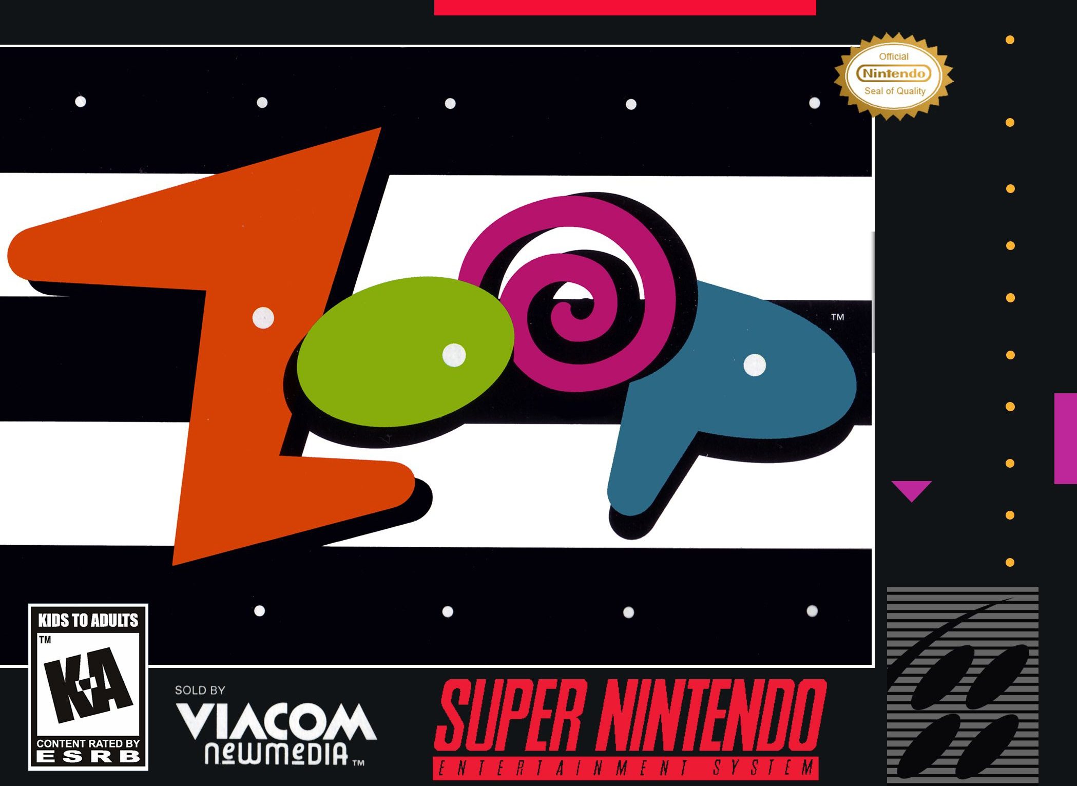 Zoop for Super Nintendo Entertainment System (SNES)