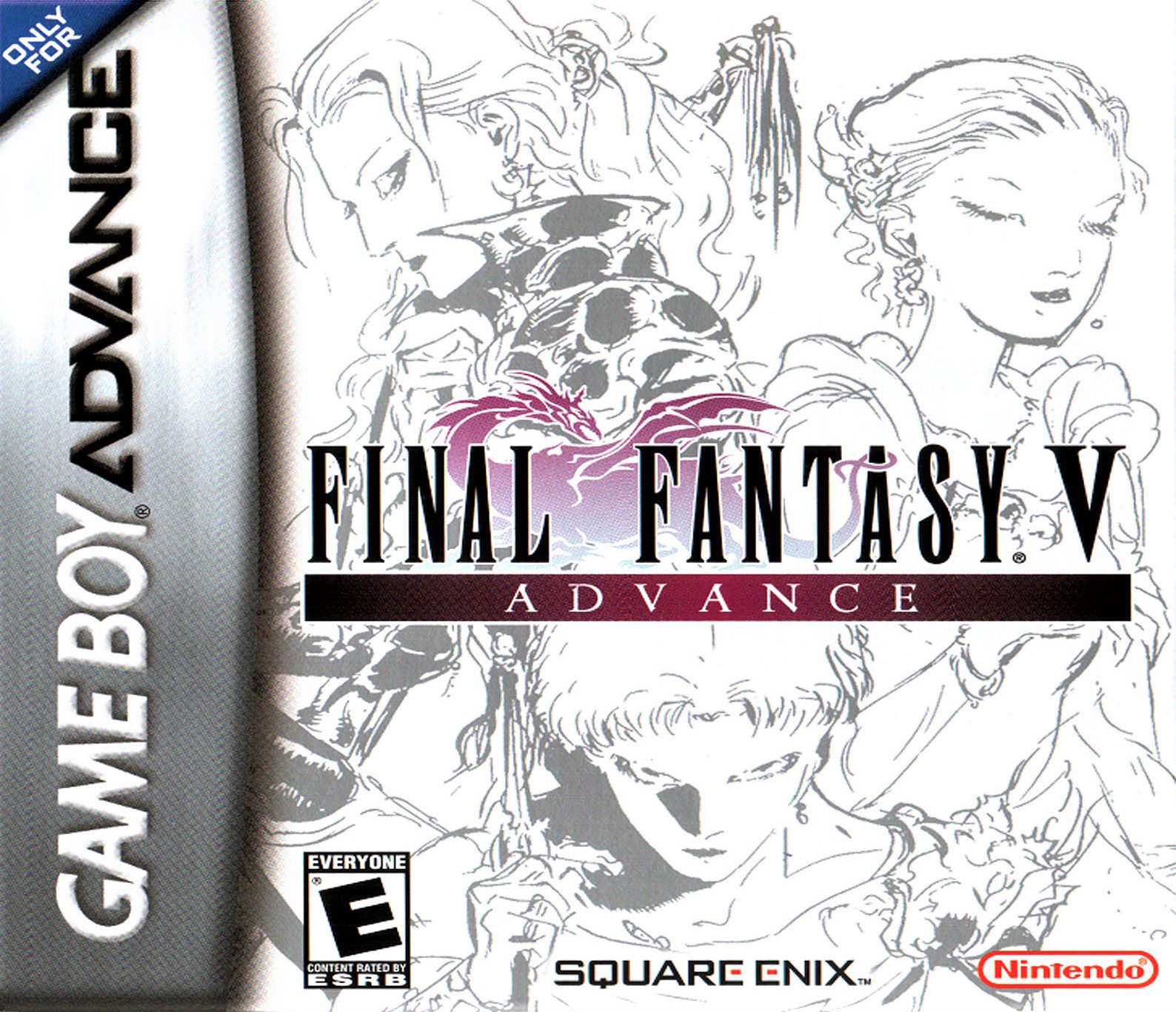 Final Fantasy V for Nintendo Game Boy Advance