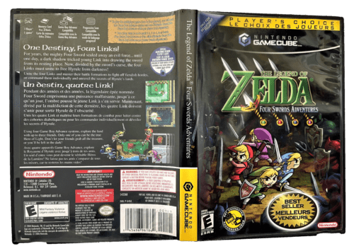 The Legend of Zelda: Four Swords Adventures (Player's Choice) for Nintendo GameCube