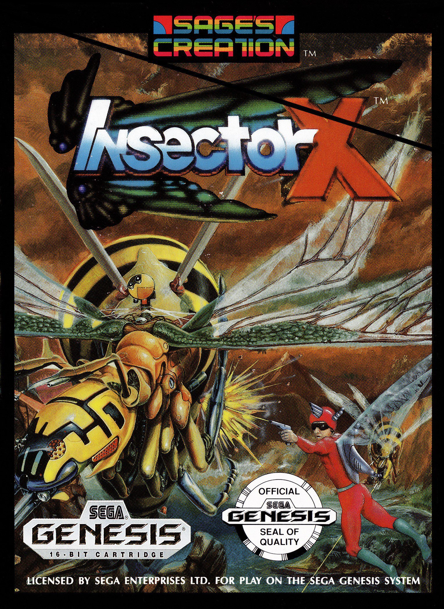 Insector X for Sega Genesis