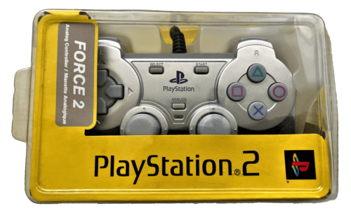 Sony PlayStation 2 Force 2 Analog Controller (Silver) (KT2C-0103)