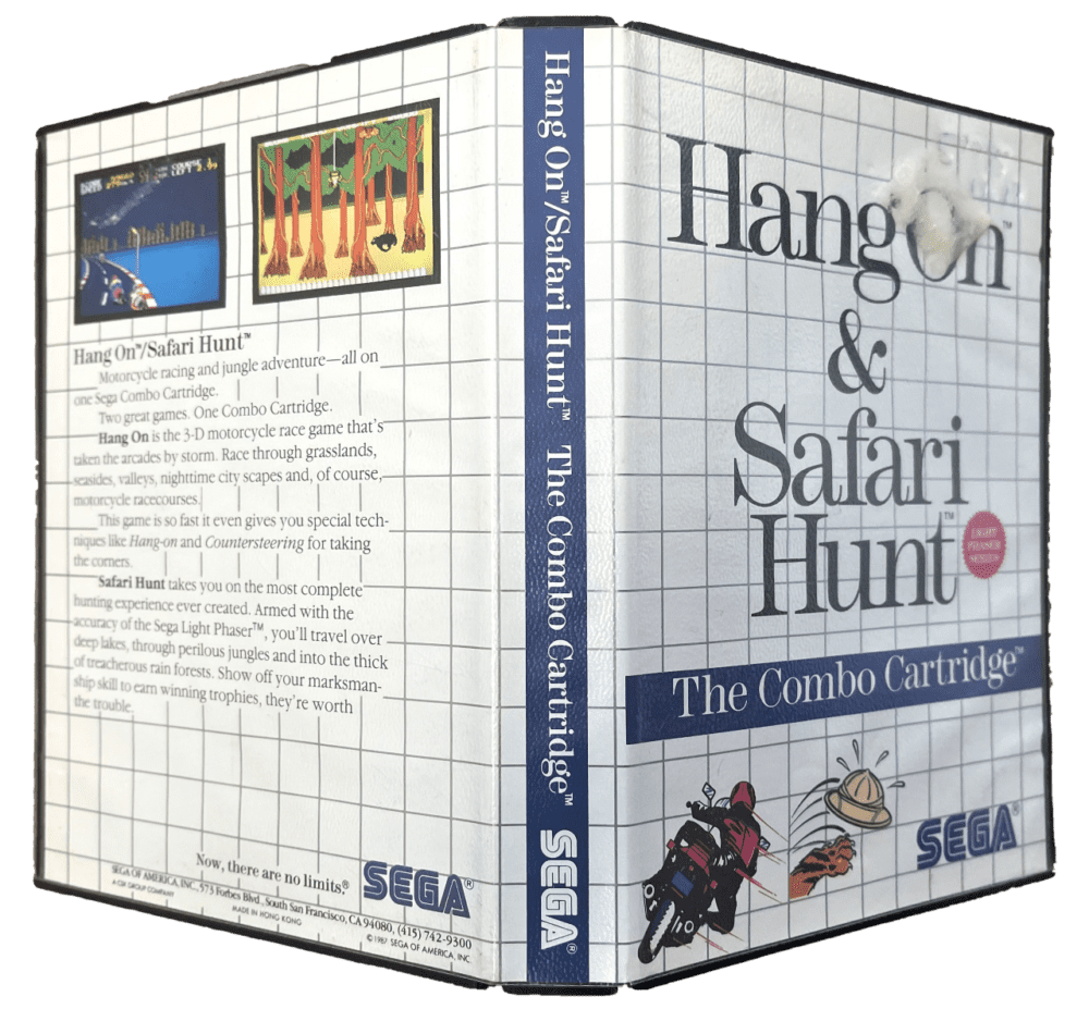 Hang On & Safari Hunt for Sega Master System