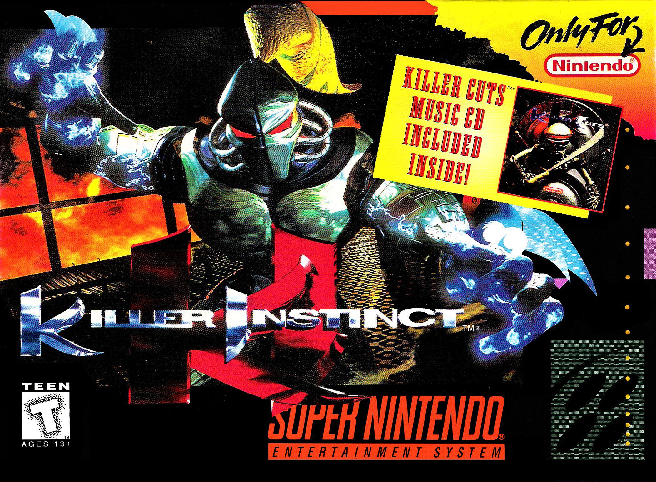 Killer Instinct for Super Nintendo Entertainment System (SNES)