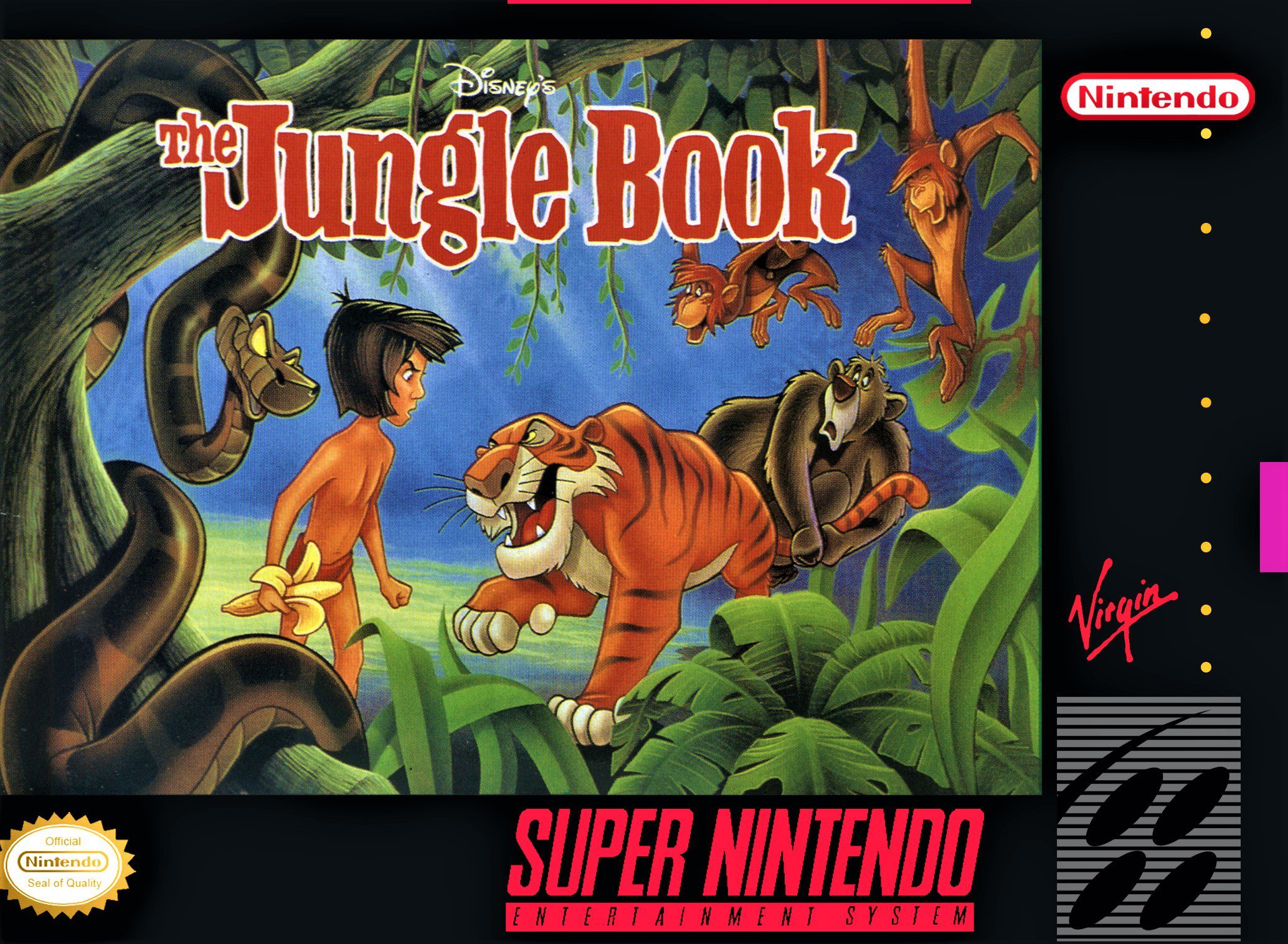 The Jungle Book for Super Nintendo Entertainment System (SNES)