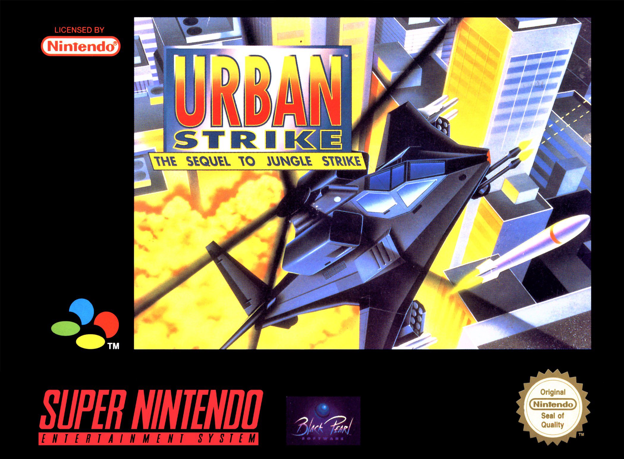 Urban Strike for Super Nintendo Entertainment System (SNES)