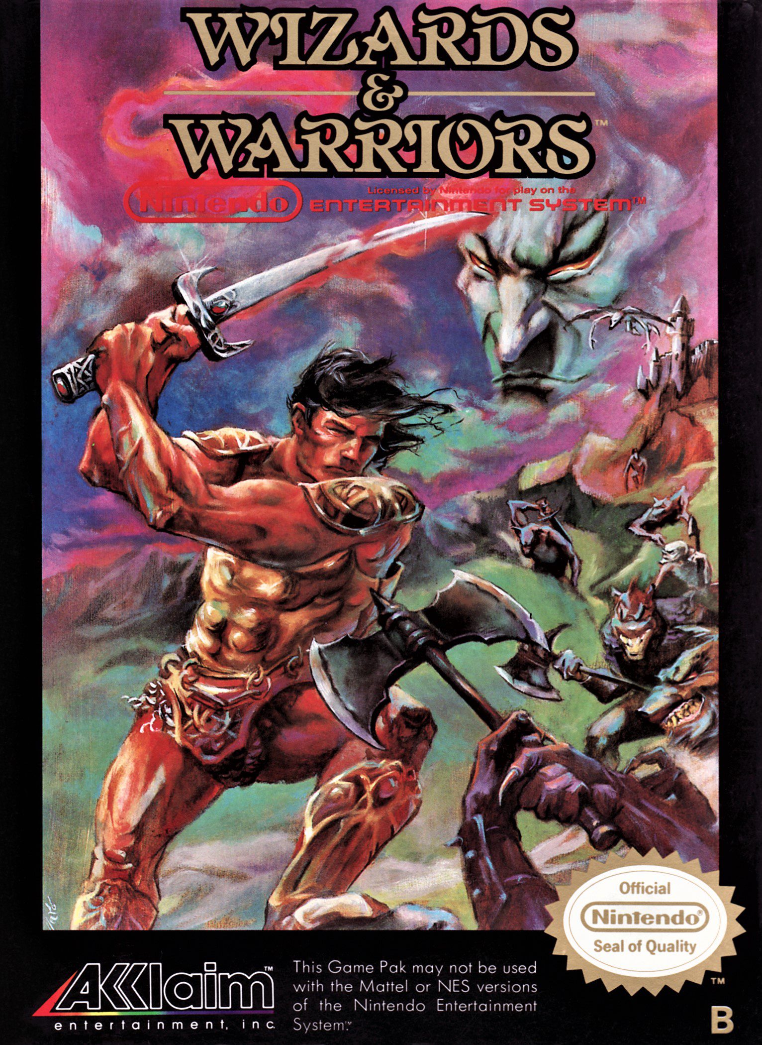 Wizards & Warriors for Nintendo Entertainment System (NES)