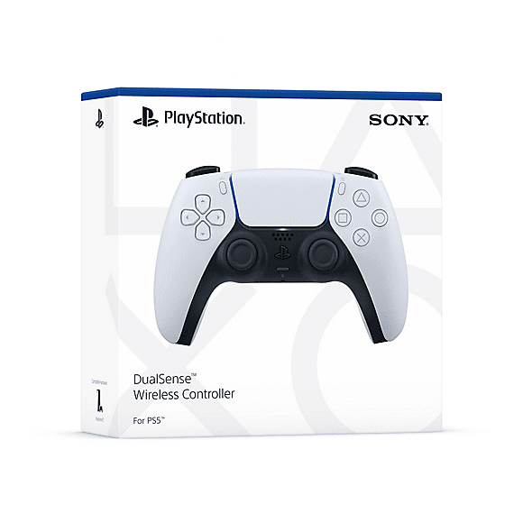 Sony PlayStation 5 DualSense Wireless Controller (White)
