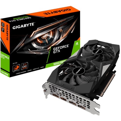 GIGABYTE GeForce GTX 1660 SUPER OC 6G Graphics Card (GV-N166SOC-6GD)