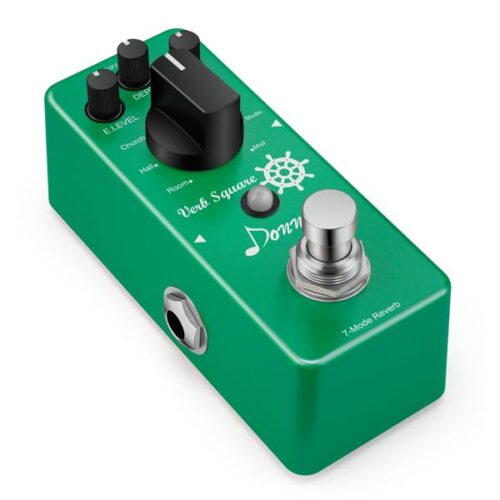Donner Digital Reverb Guitar Effect Pedal (Verb Square Guitar Effect Pedal with 7 Modes) (EC965)