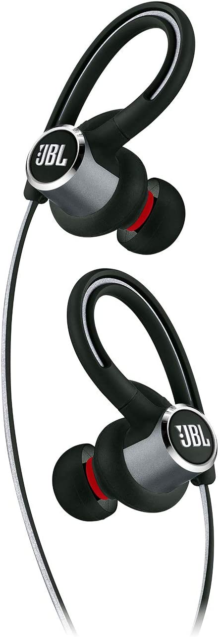 JBL Reflect Contour 2 Wireless In-Ear Headphones (Black) (JBLREFCONTOUR2BAM)