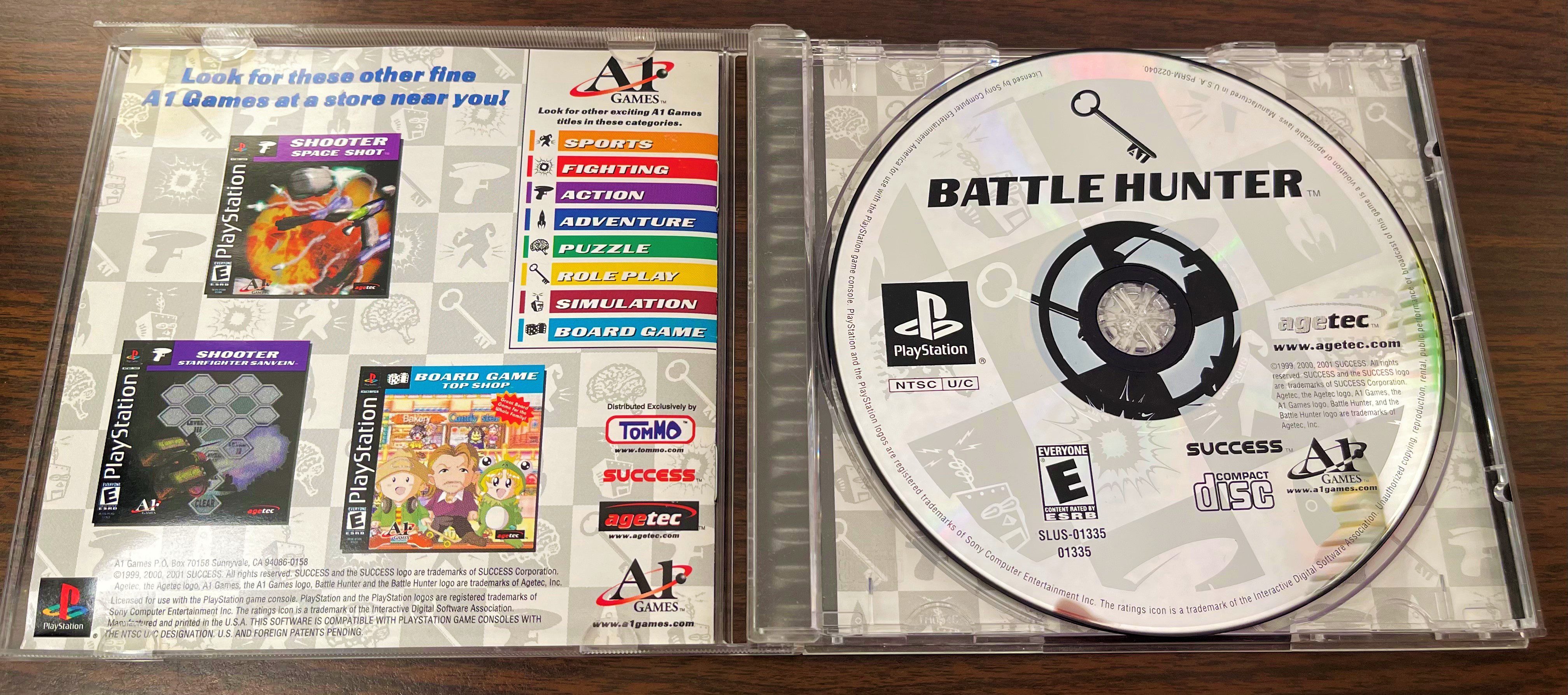 Battle Hunter for PlayStation (PS1)