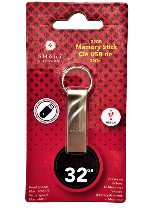 Smart Accessories 32 GB USB 2.0 Memory Stick/Flash Drive