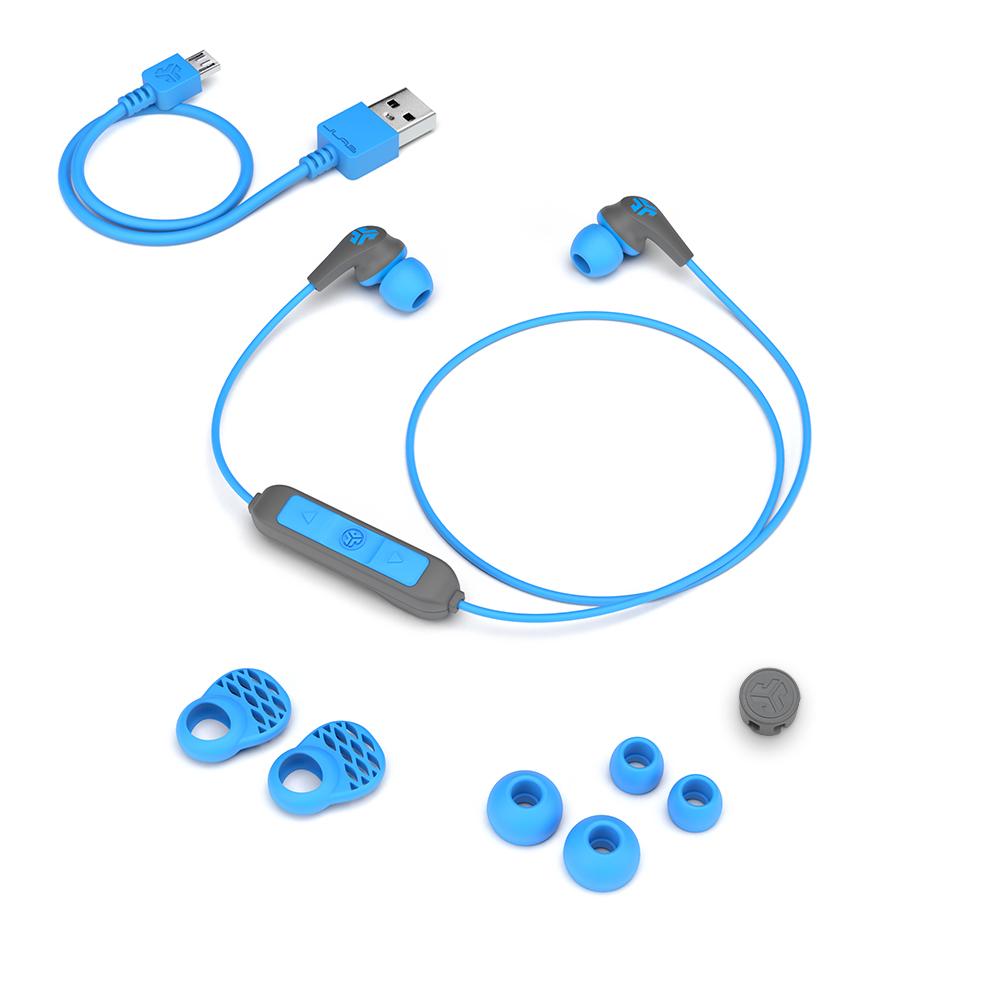 JLab Audio JBuds Pro Wireless In-Ear Headphones (Blue/Grey)