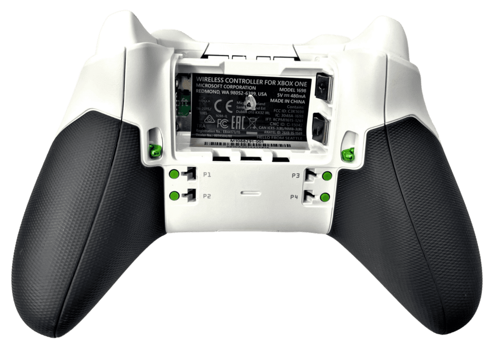 Microsoft Xbox One Elite Wireless Controller (White) (Model 1698) (USED)